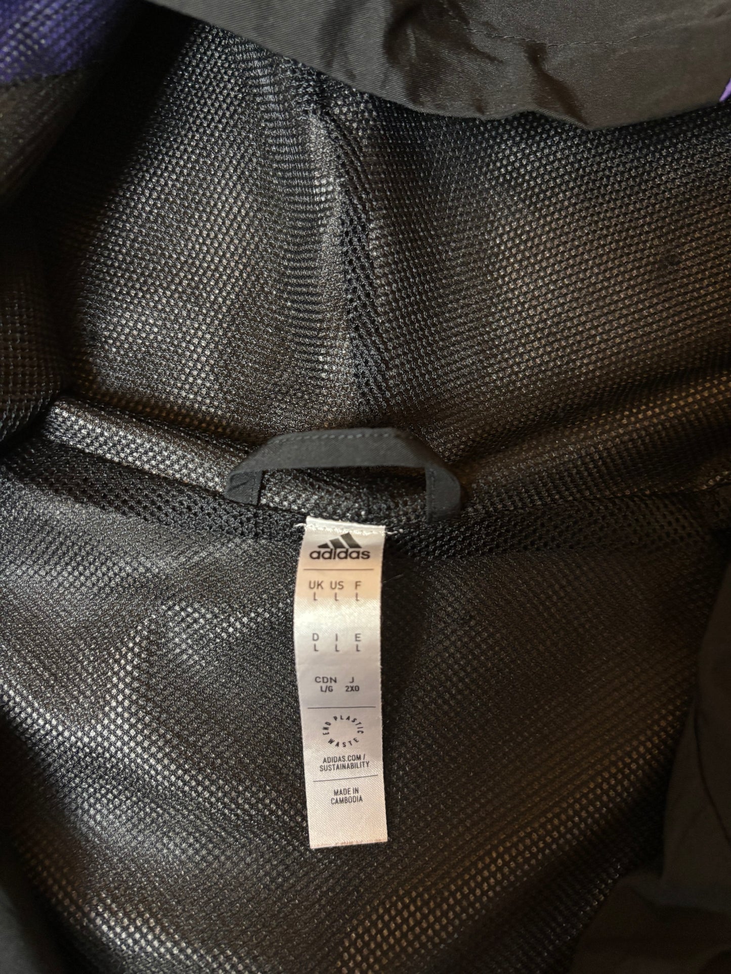 Adidas Real Madrid Trainingsjacke (L)