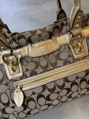 Coach Monogram Shoulder Bag
