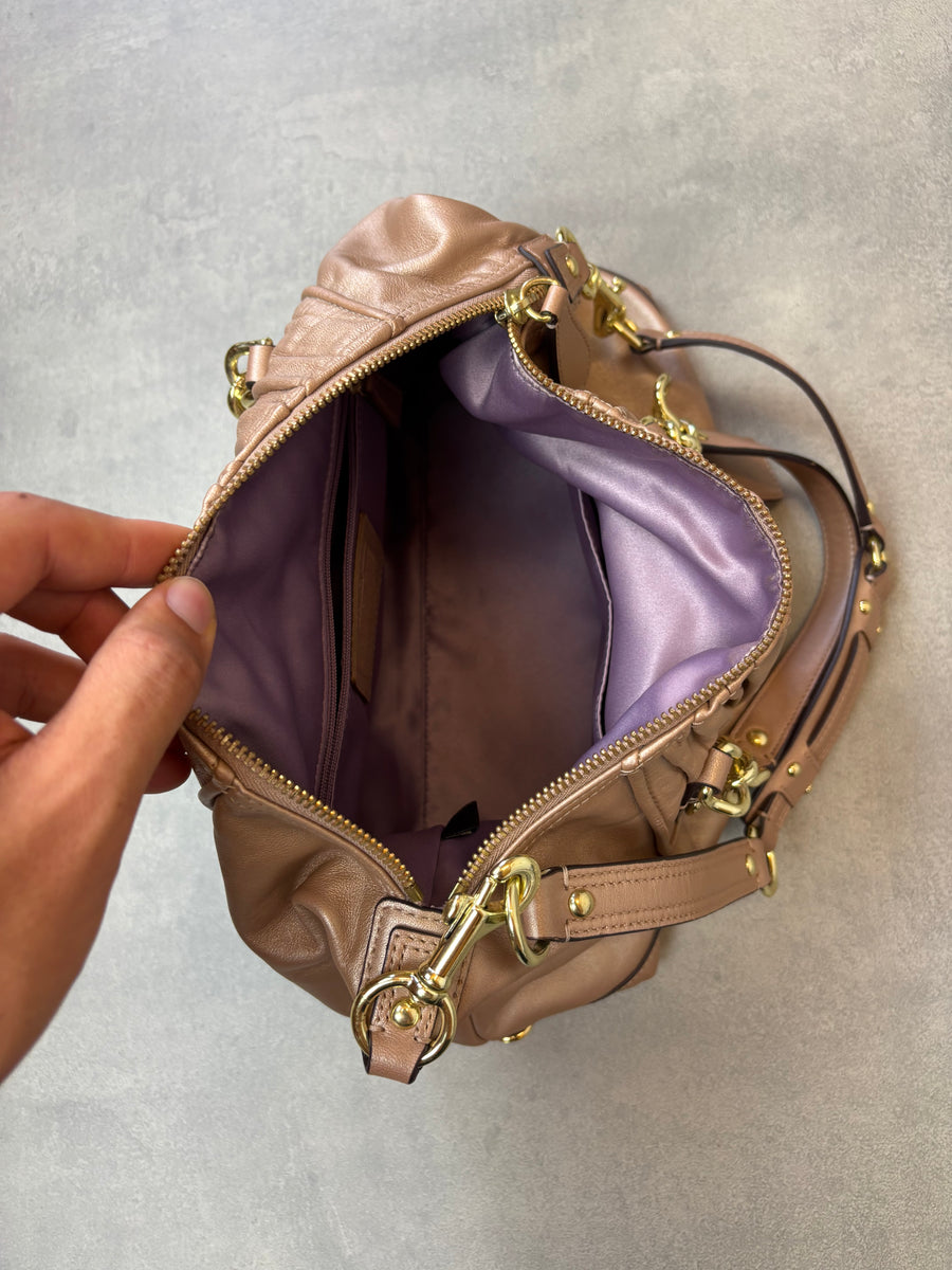Coach Leather 2-Way Bag