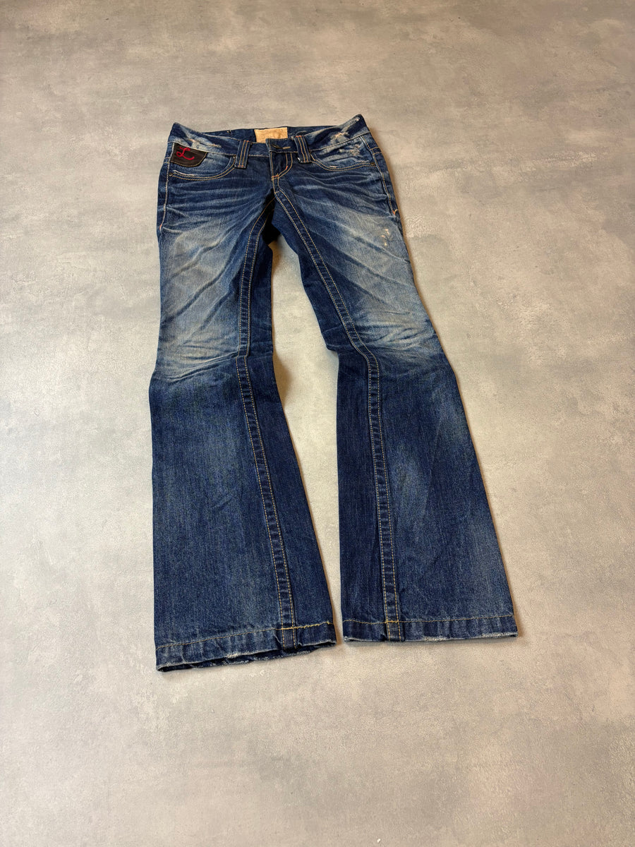 Japanese Bootcut Lolita Damenjeans (M)