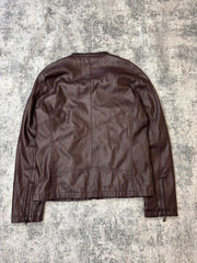Japanese Semantic Design Kunstleder Jacke (M)