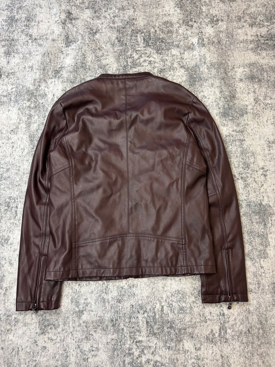 Japanese Semantic Design Kunstleder Jacke (M)