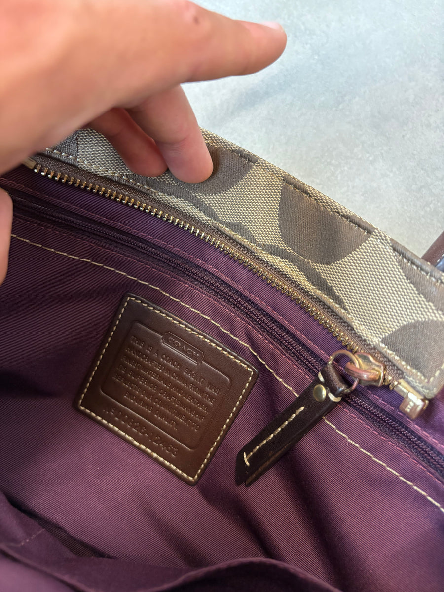 Coach Signature Shoulder Bag