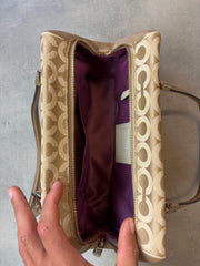 Coach Signature Canvas Shoulder Bag