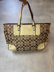 Coach Signature Tote Bag