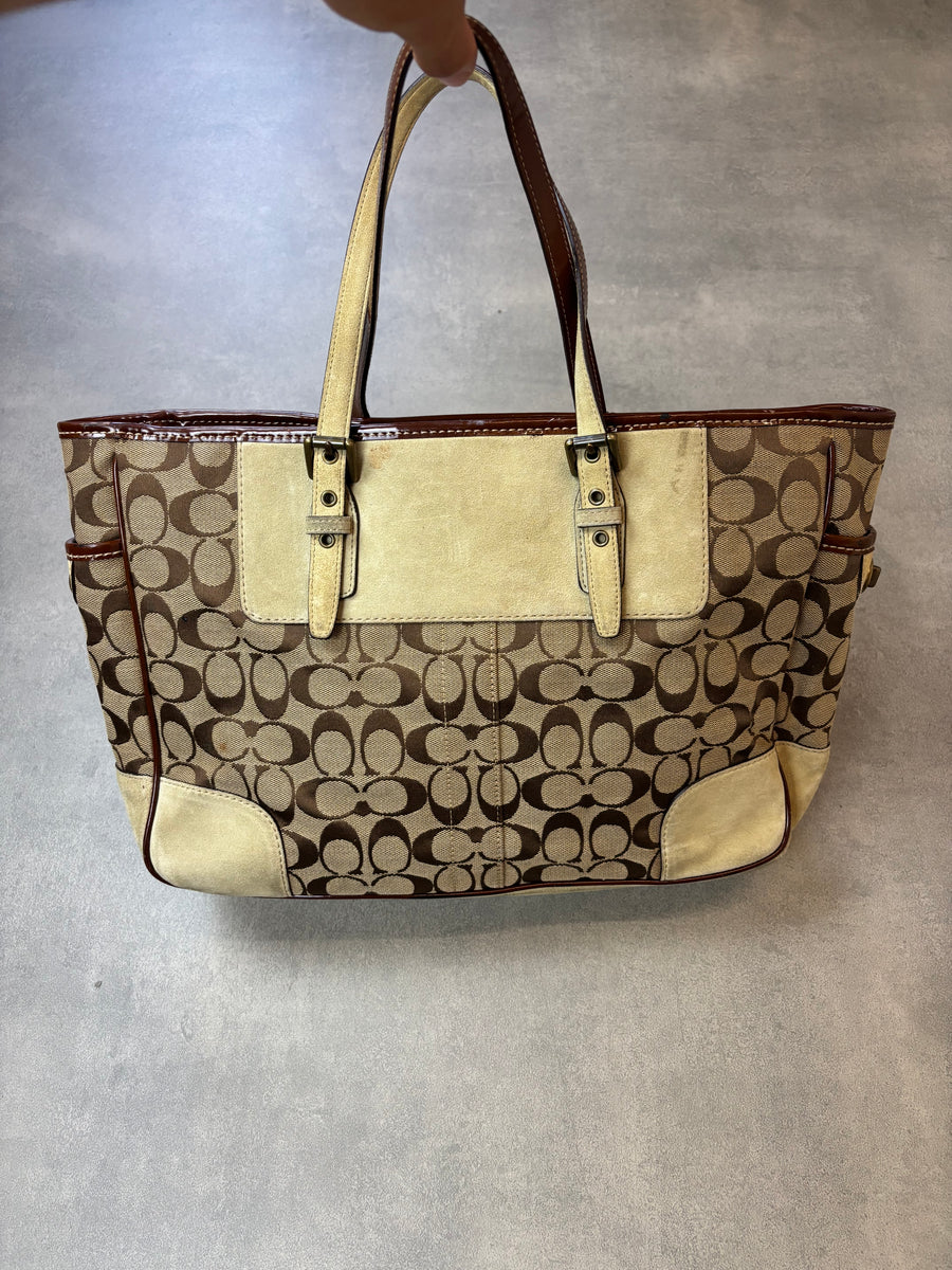 Coach Signature Tote Bag