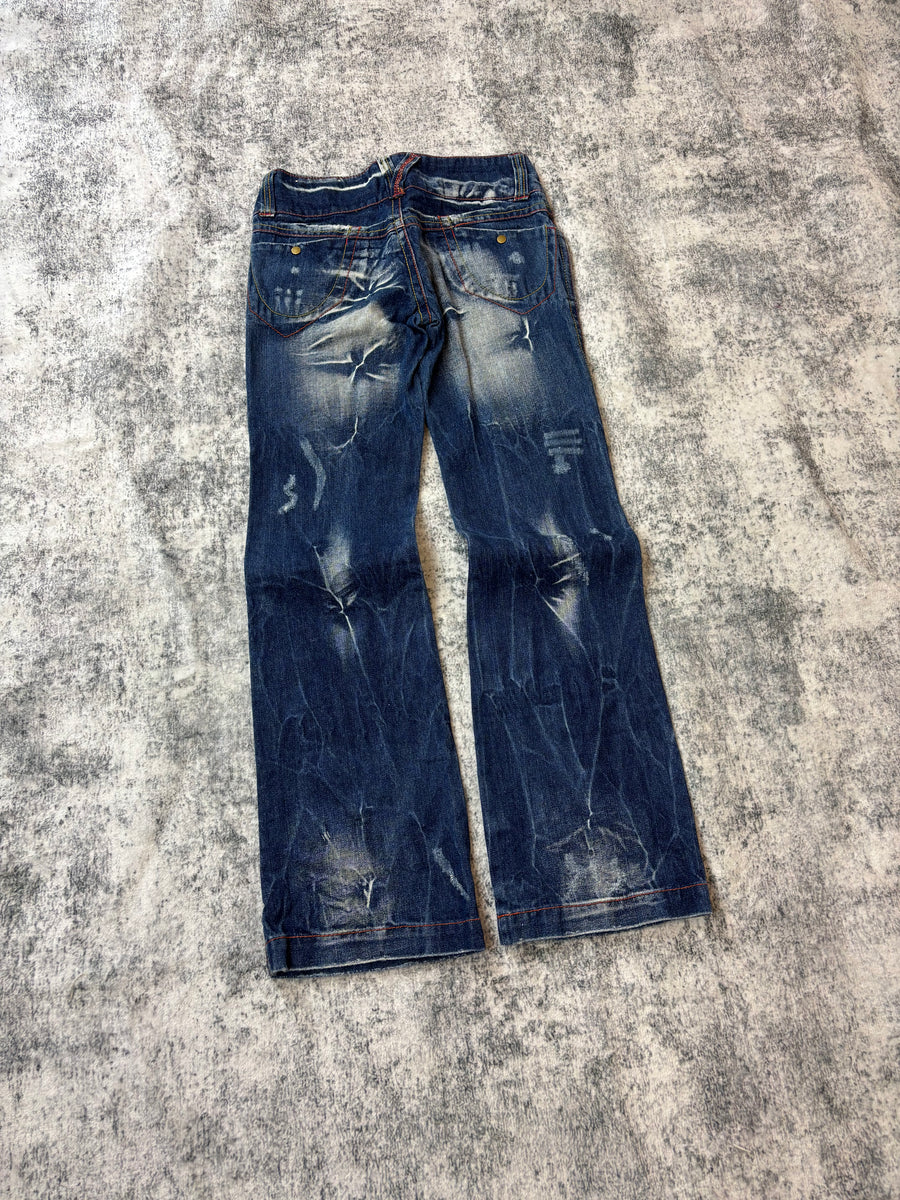 Japanese Come Stai Bootcut Damenjeans (S)
