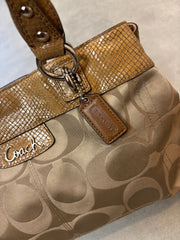 Coach Signature Shoulder Bag