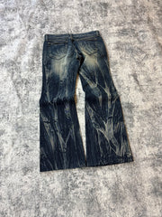 Japanese Jackrose Bootcut Herrenjeans (S)