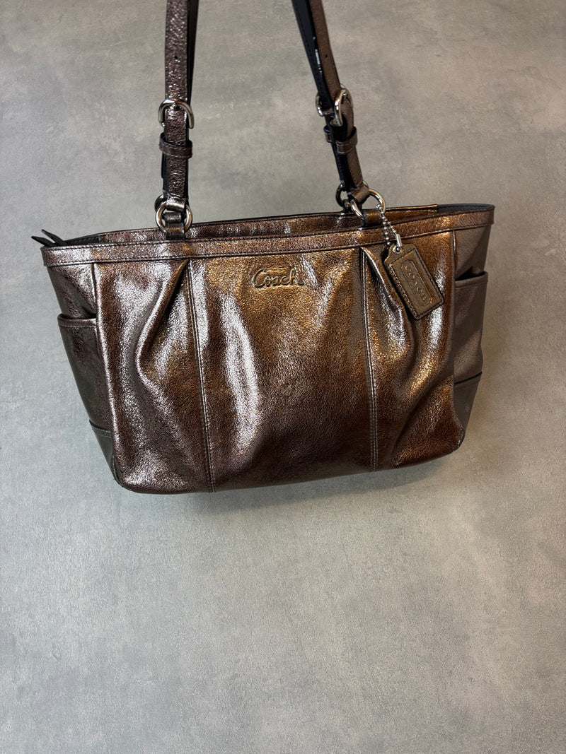Coach Leather Shoulder Bag