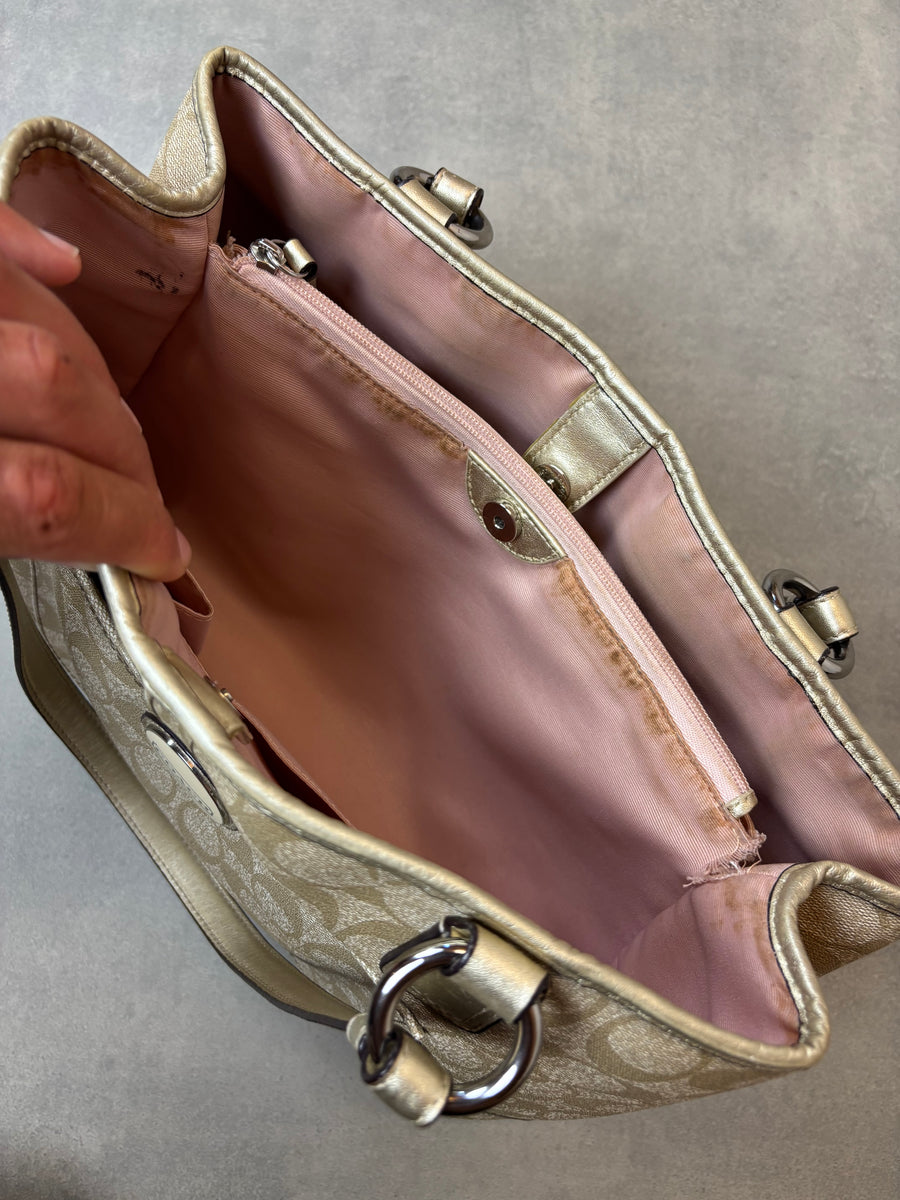 Coach Signature Tote Bag