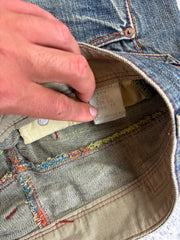 Japanese Blue Way Bootcut Herrrenjeans (M)