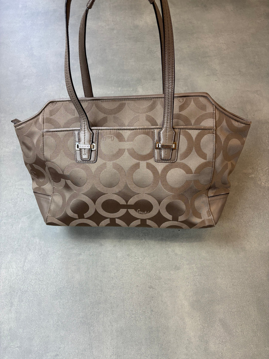 Coach Monogram Tote Bag