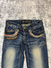 Japanese Red Pepper Bootcut Damenjeans (S)