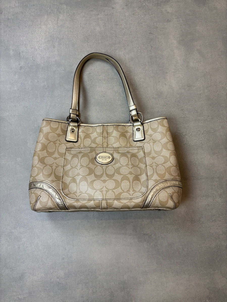 Coach Signature Tote Bag