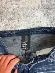 Japanese Semantic Design Bootcut Damenjeans (S)
