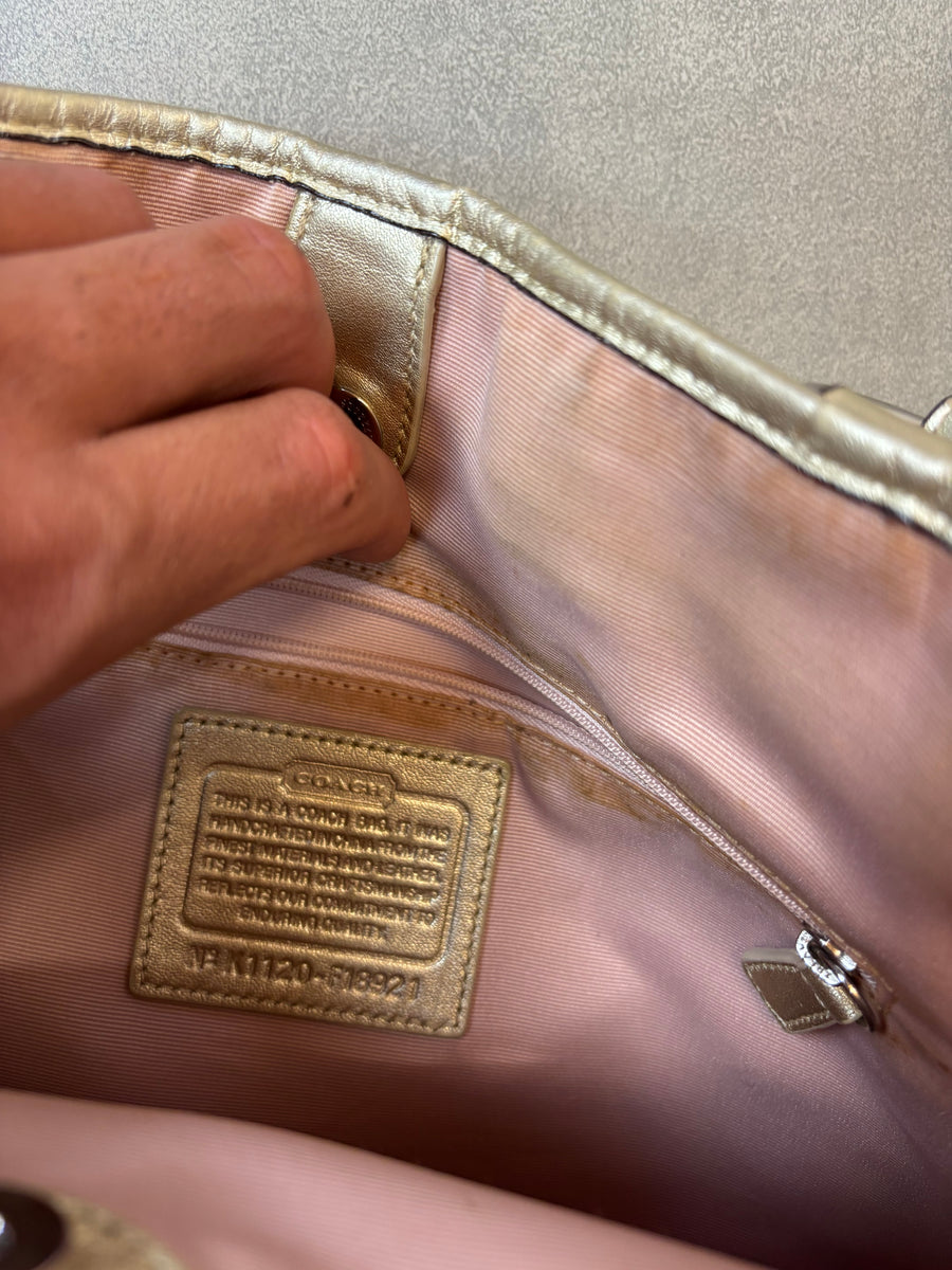 Coach Signature Tote Bag