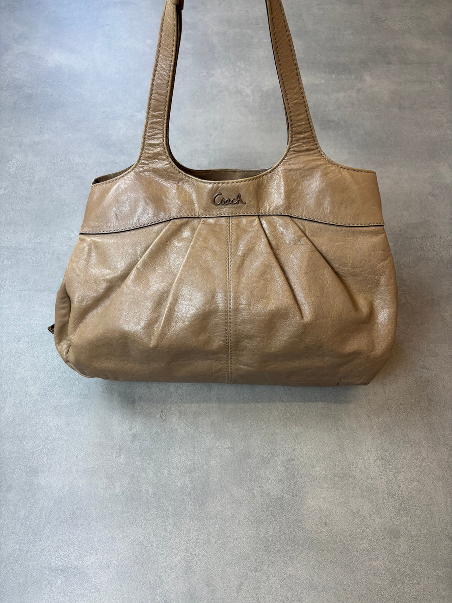 Coach Leather Shoulder Bag