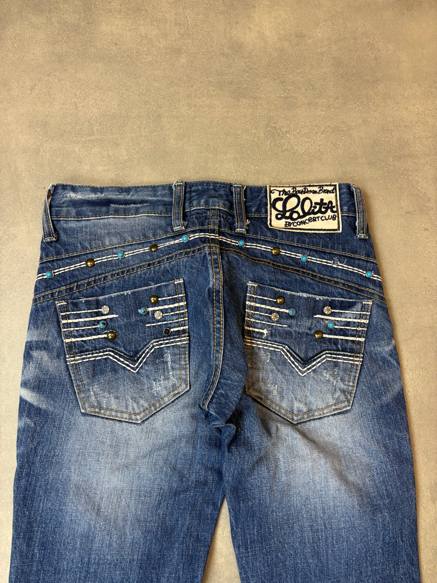 Japanese Lolita Bootcut Damenjeans (S)