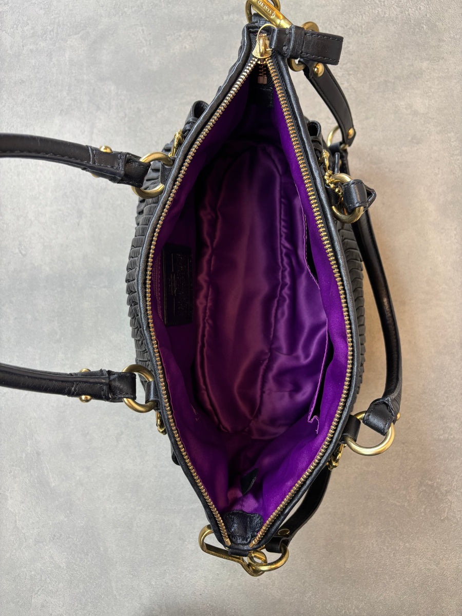 Coach Leather 2-Way Bag