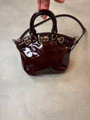 Coach Patent Leather 2-Way Handbag