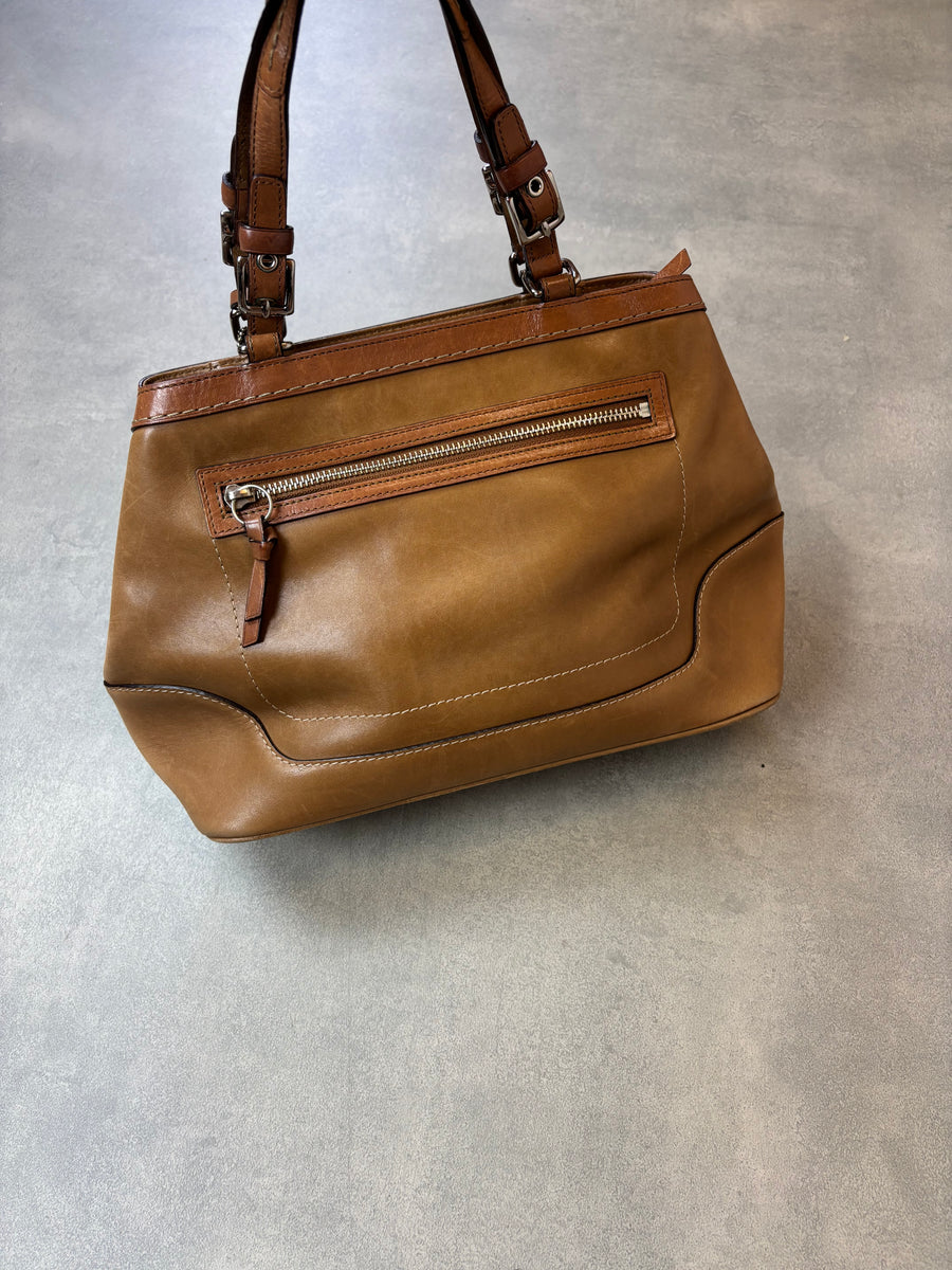 Coach Leather Shoulder Bag