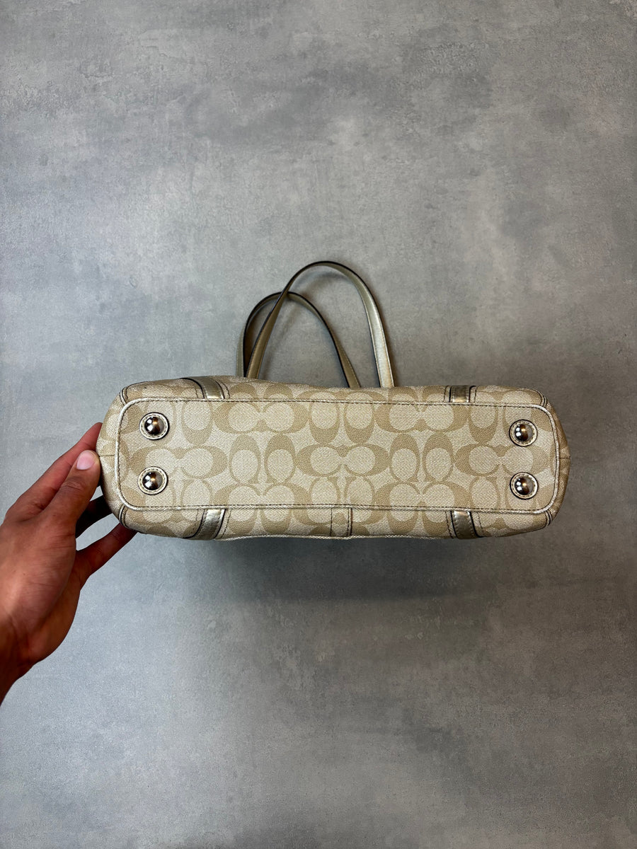 Coach Signature Tote Bag