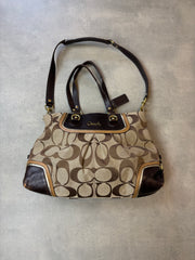 Coach Signature Canvas 2-Way Bag