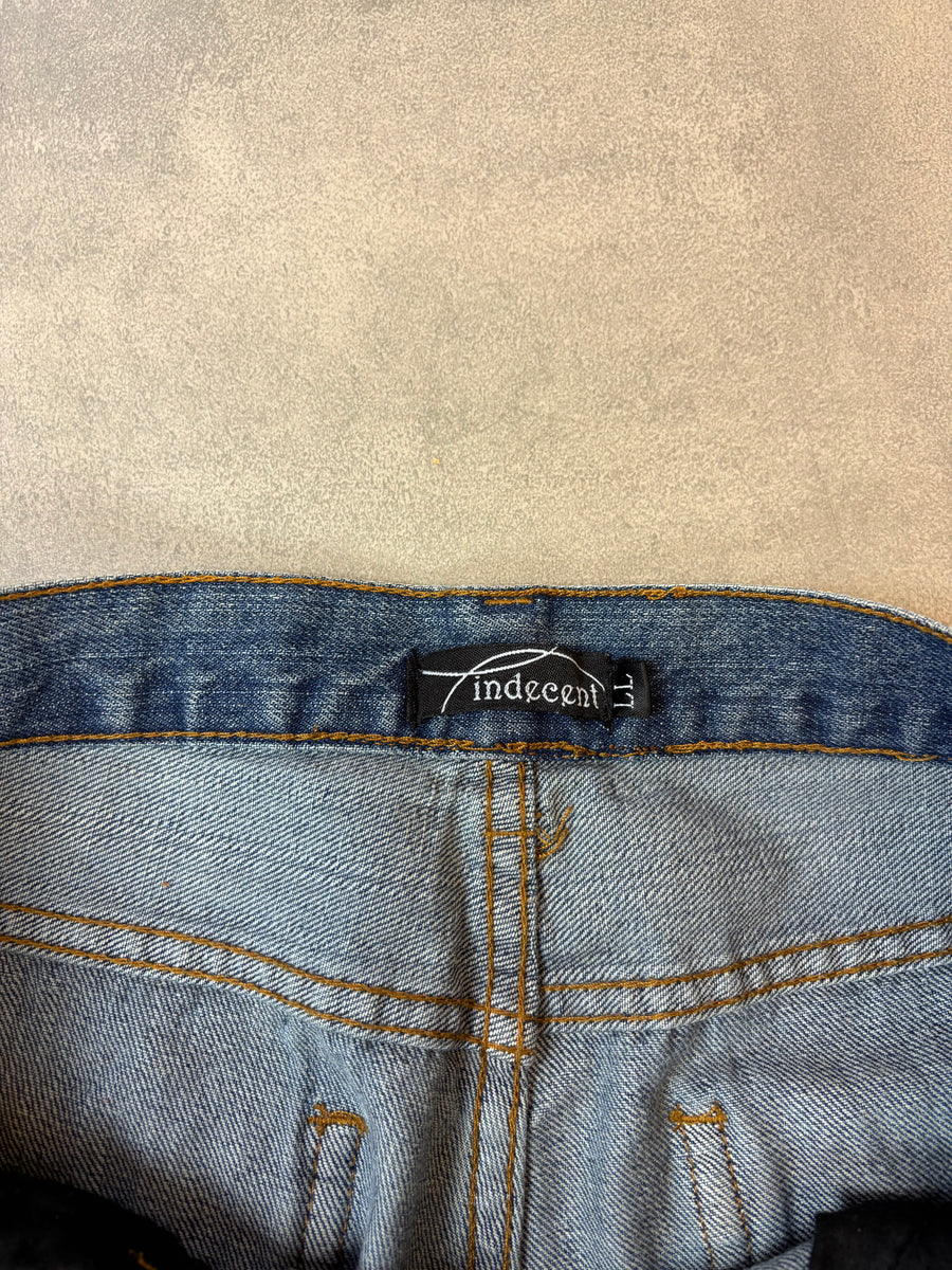Japanese Indecent Bootcut Herrenjeans