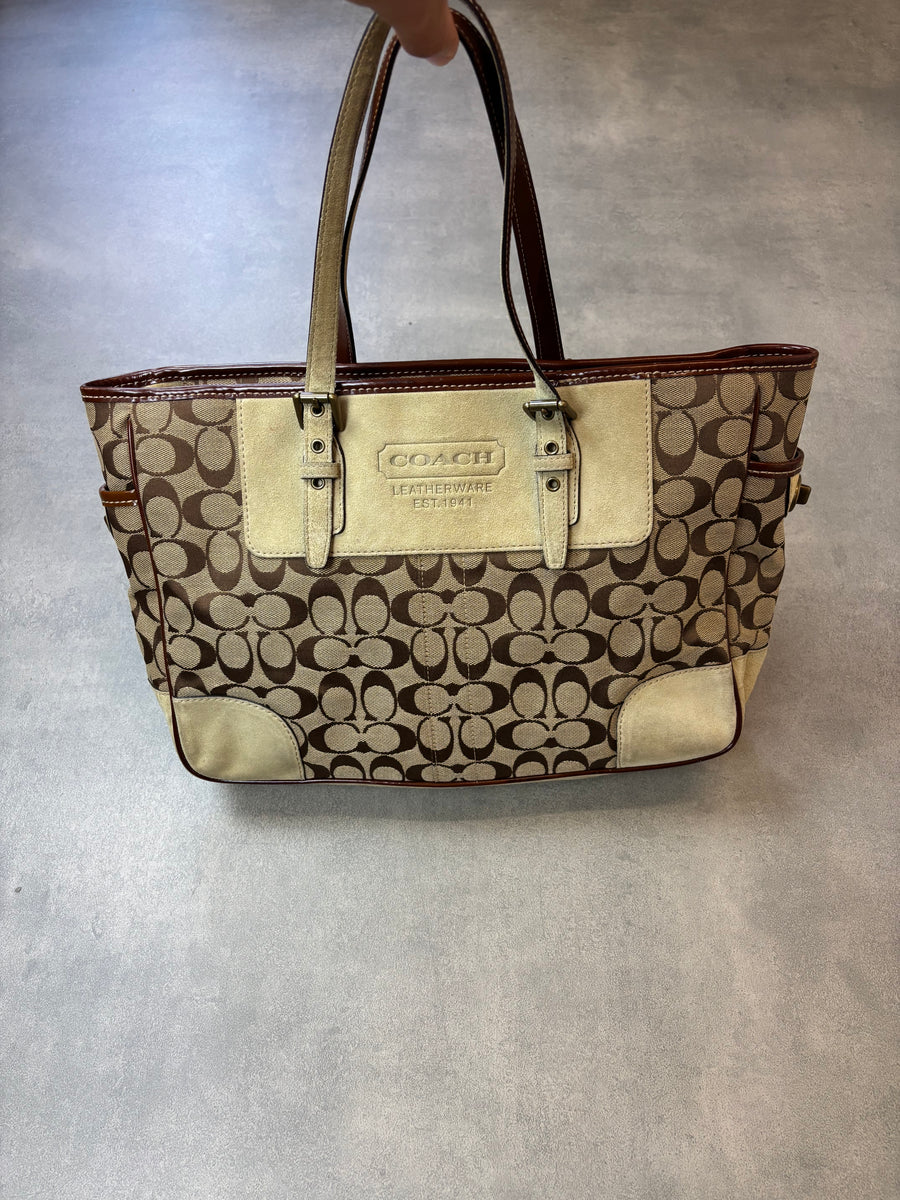 Coach Signature Tote Bag