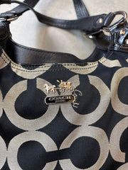 Coach Signature Canvas Shoulder Bag