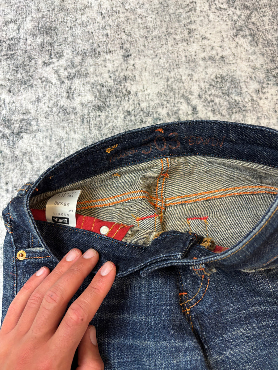 Edwin 503 Bootcut Damenjeans (XS)