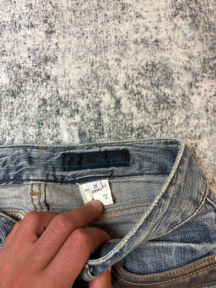 Japanese Blue Jam Bootcut Damenjeans (S)