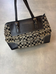 Coach Monogram Tote Bag