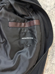 Japanese Semantic Design Kunstleder Jacke (M)