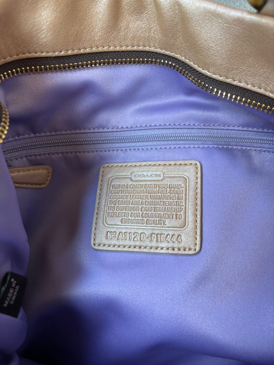 Coach Leather 2-Way Bag