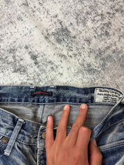 Japanese Blue Way Bootcut Damenjeans (M)