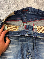 Japanese Blue Way Bootcut Herrenjeans (S-M)
