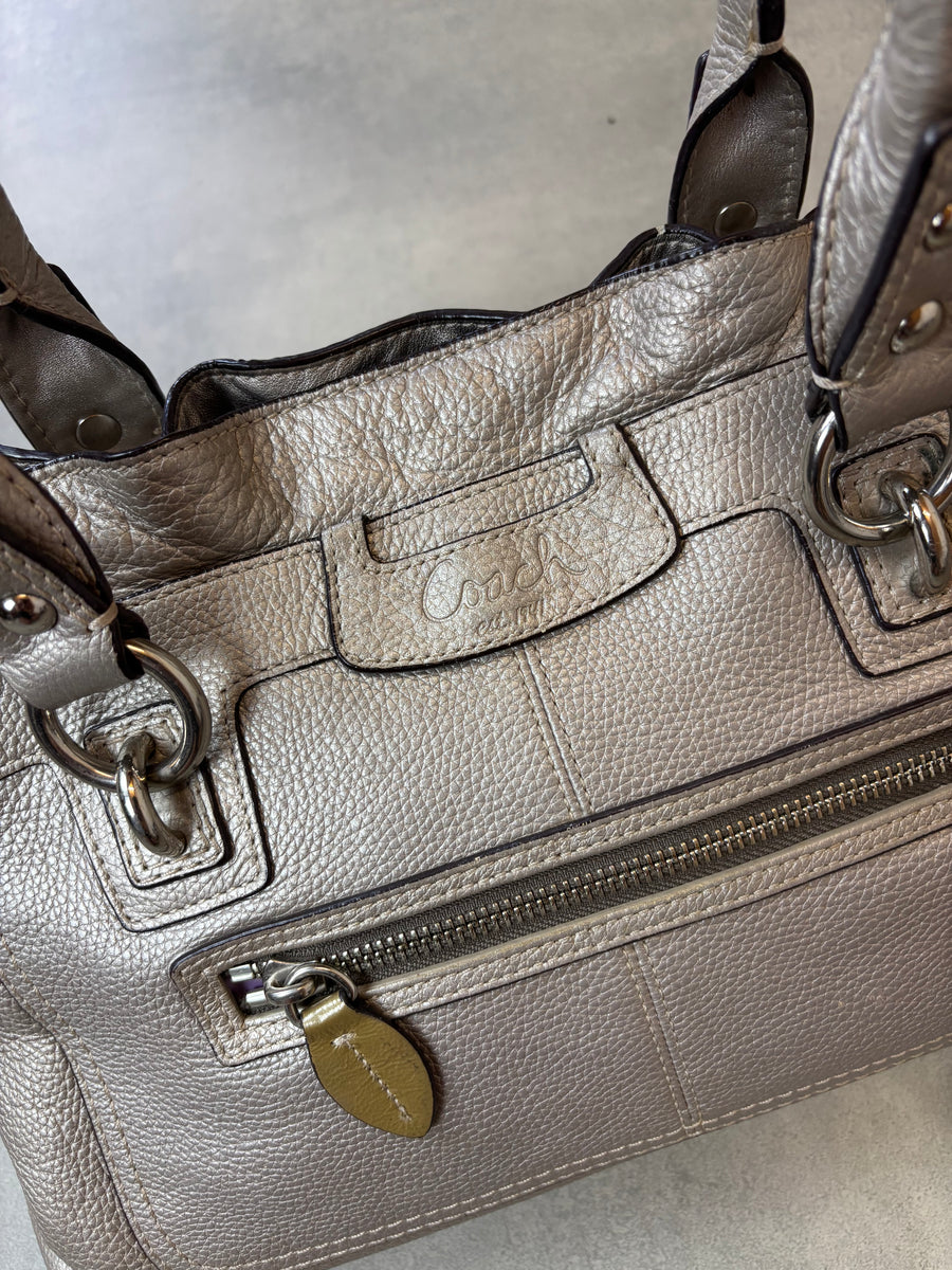 Coach Leather Shoulder Bag