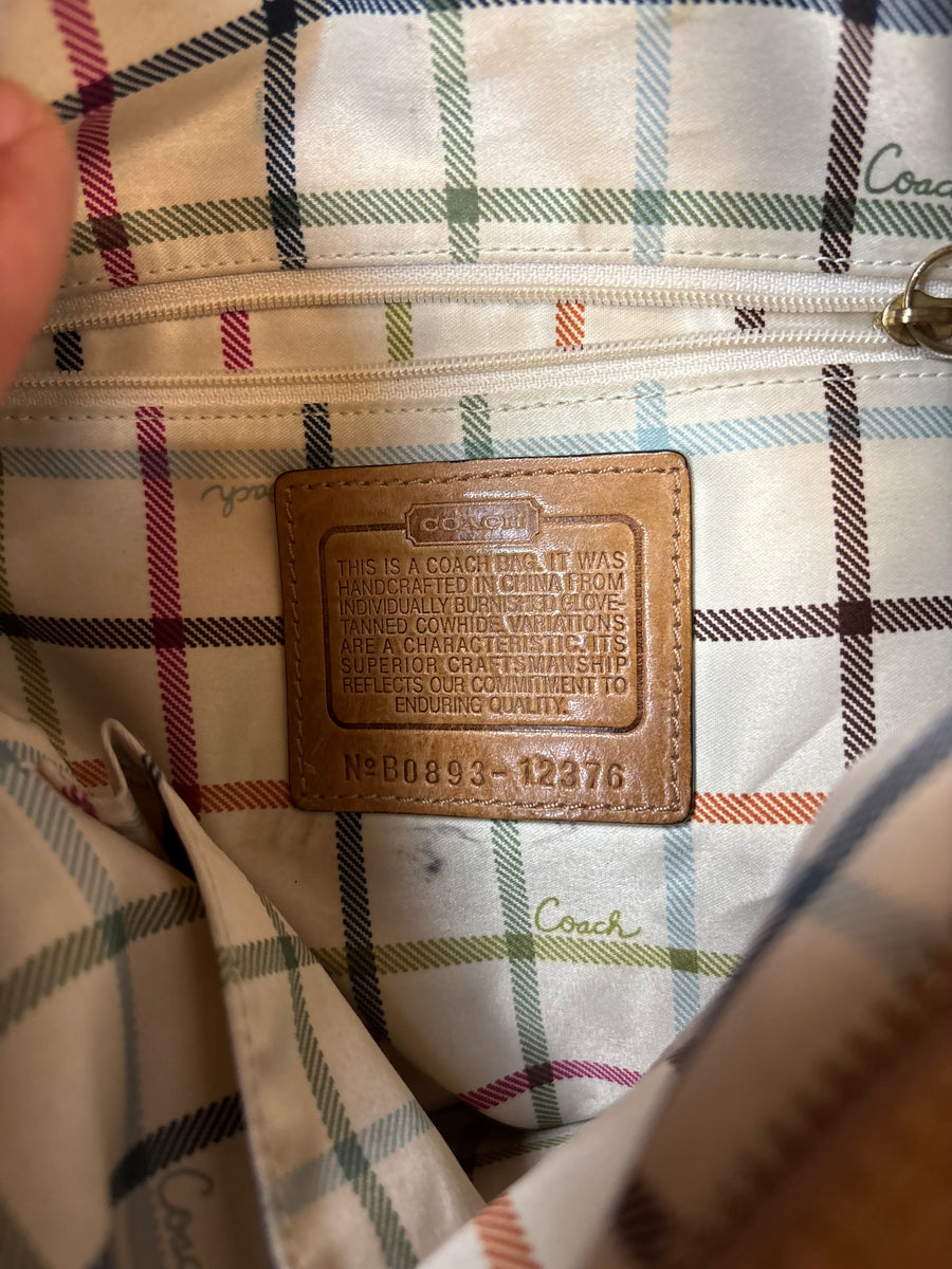 Coach Leather Crossbody Bag
