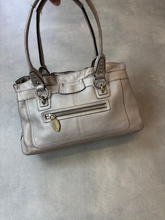 Coach Leather Shoulder Bag