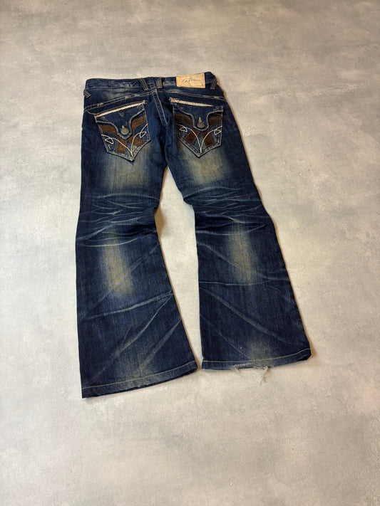 Japanese Lolita Bootcut Herrenjeans (S)