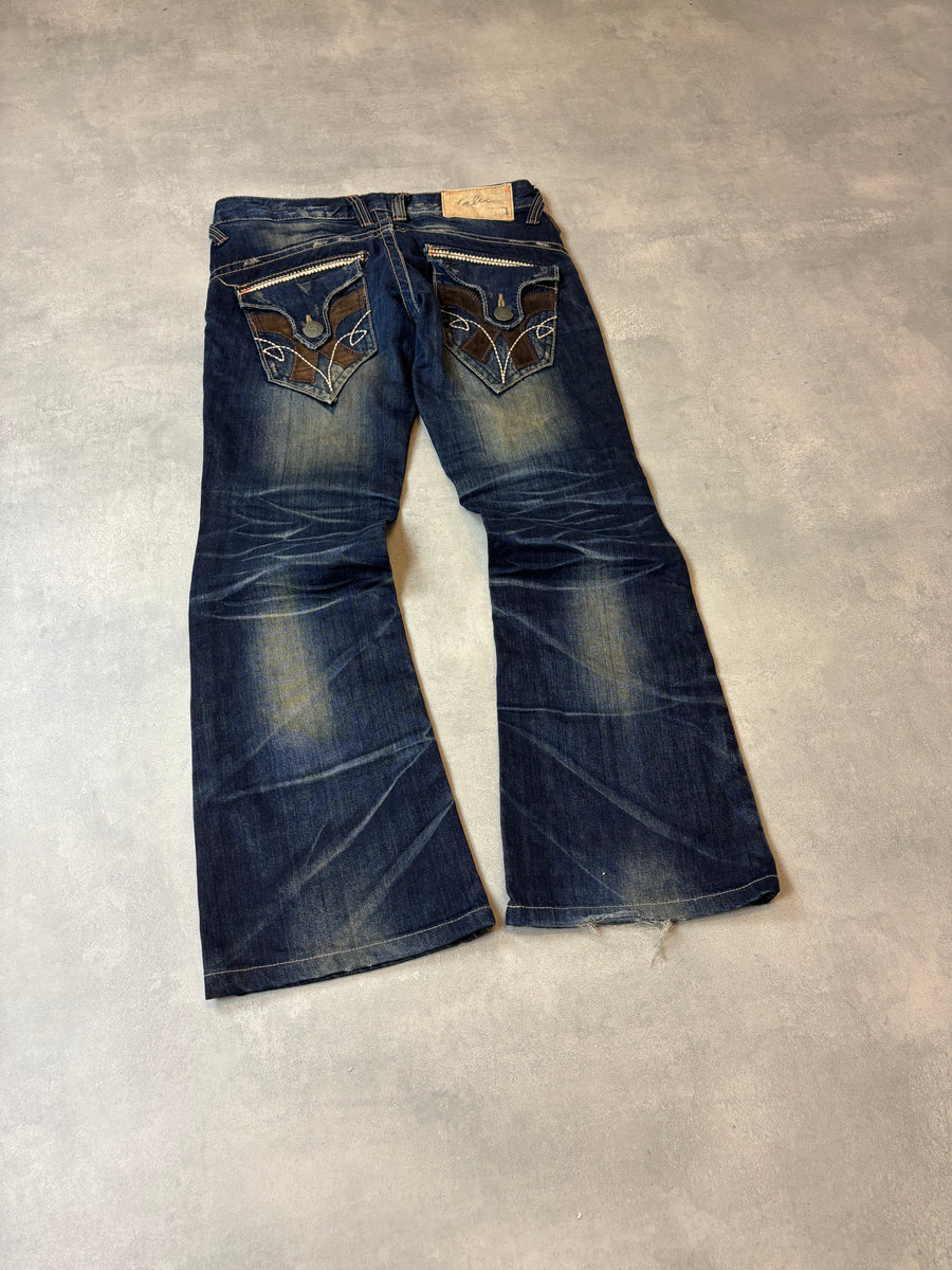 Japanese Lolita Bootcut Herrenjeans (S)