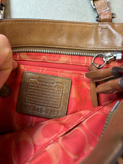 Coach Leather Shoulder Bag