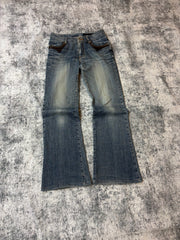 Japanese Blue Jam Bootcut Damenjeans (S)