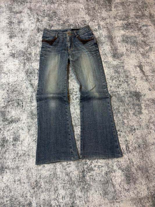 Japanese Blue Jam Bootcut Damenjeans (S)
