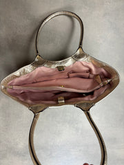 Coach Signature Floral Tote Bag