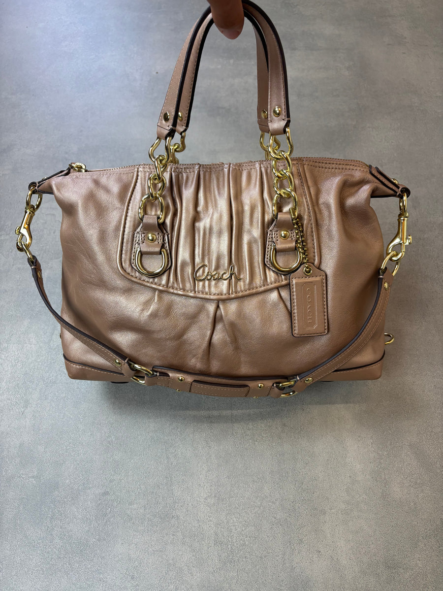 Coach Leather 2-Way Bag