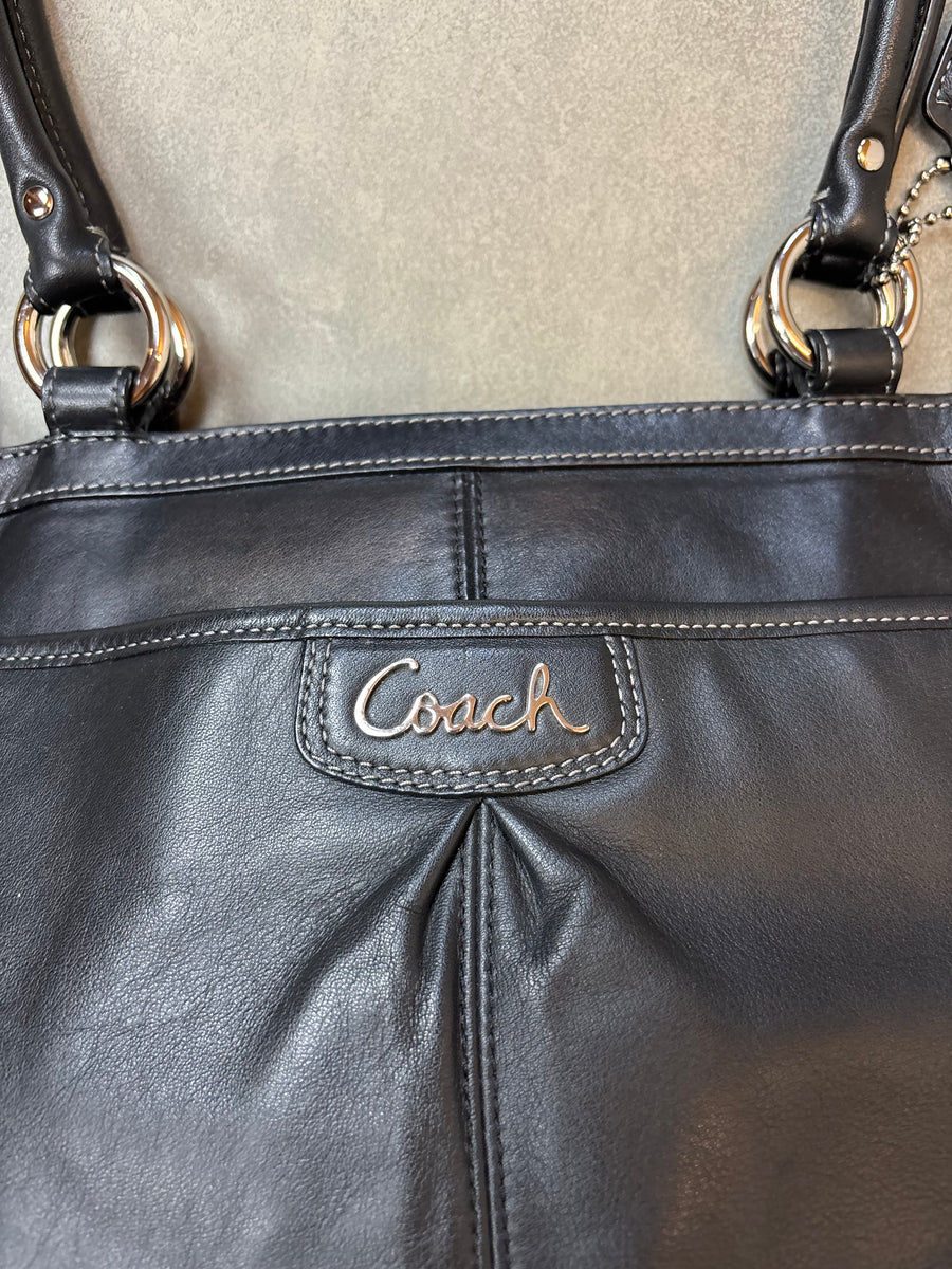 Coach Leather Shoulder Bag