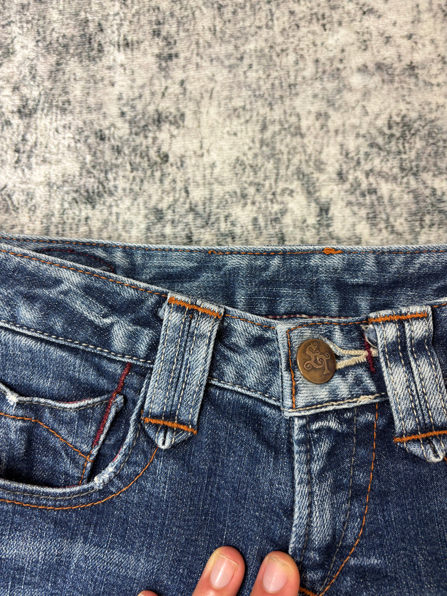 Japanese Blue Way Damenjeans (XS)